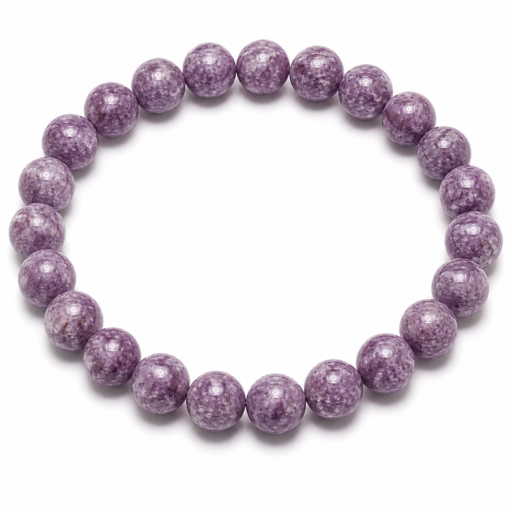 Braccialetto in lepidolite