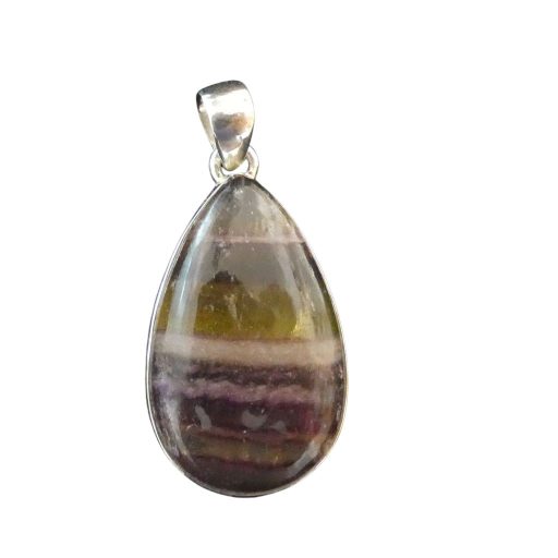 Pendente di Fluorite a goccia