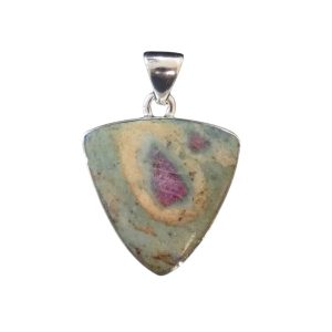 Pendente in Rubino Fuchsite