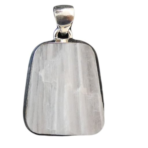 Pendente in scolecite a forma irregolare SCOL01
