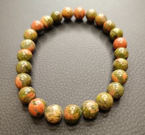 Braccialetto in unakite