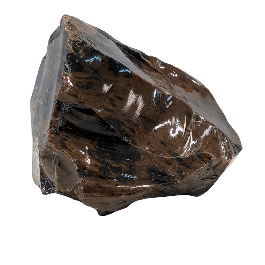 Bellissimo pezzo di ossidiana a forma irregolare 3 Bellissimo pezzo di ossidiana