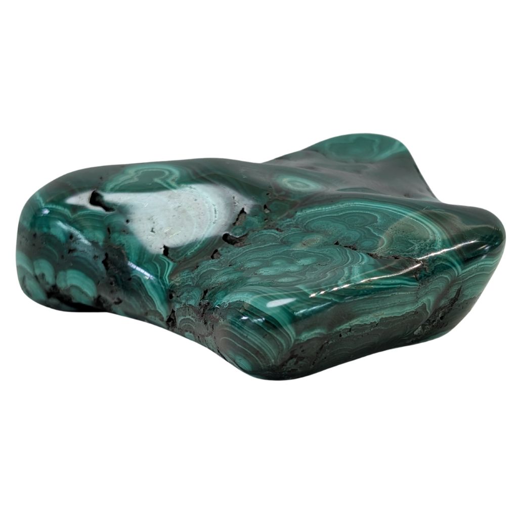 Bellissimo pezzo di Malachite levigato 4 Bellissimo pezzo di malachite