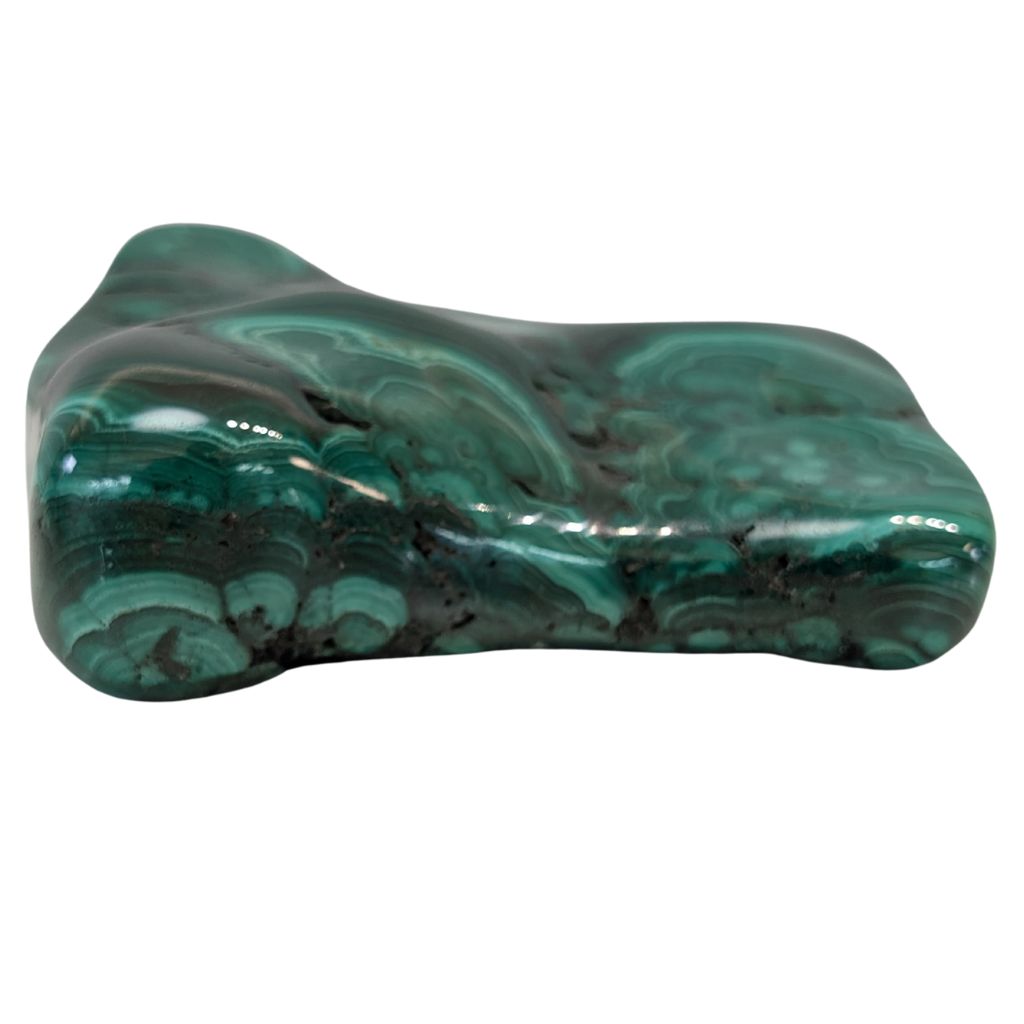 Bellissimo pezzo di Malachite levigato 3 Bellissimo pezzo di malachite