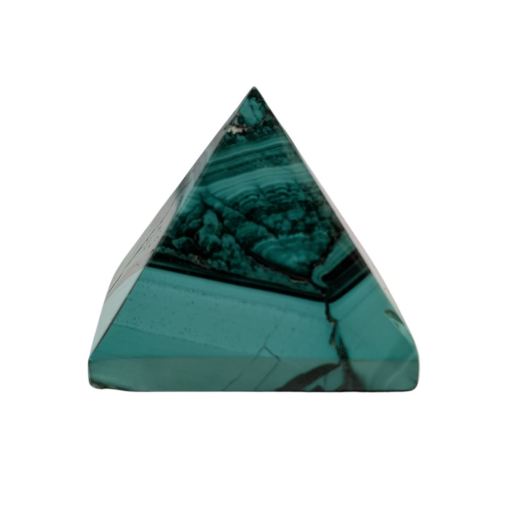 Piramide in Malachite 5 Piramide in malachite
