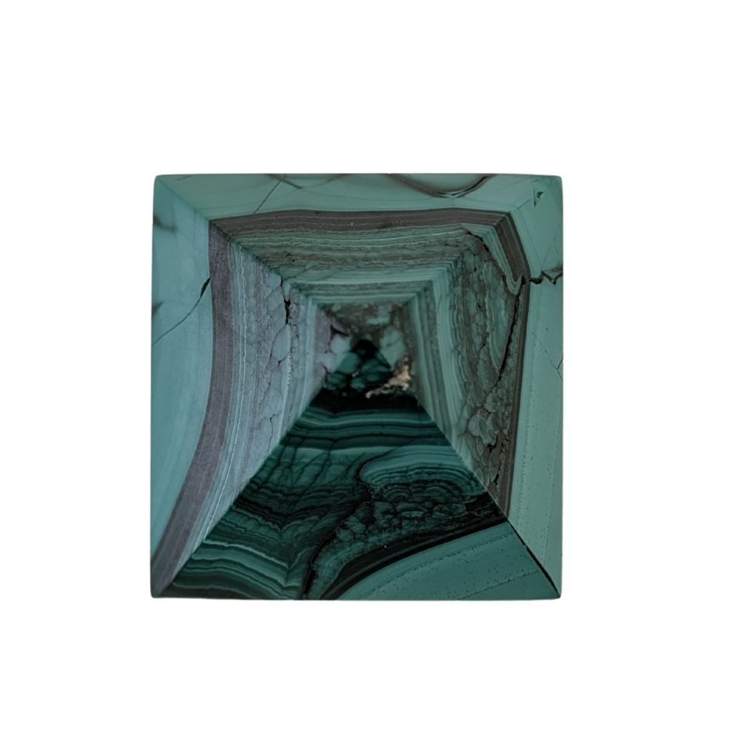 Piramide in Malachite 2 Piramide in Malachite - immagine 2