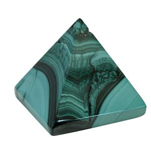 Piramide in malachite