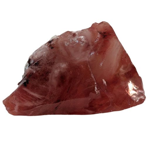 Pezzo bellissimo di ossidiana limonitica