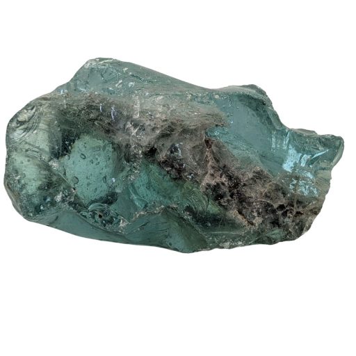 Pezzo bellissimo di ossidiana cuprifera rame