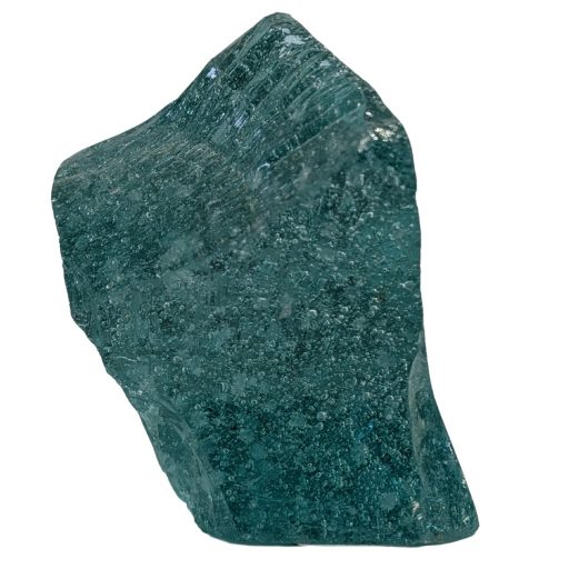 Pezzo bellissimo di ossidiana cuprifera rame