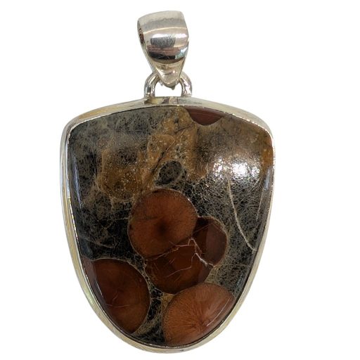 Pendente in ossidiana peanut   PEOPE02
