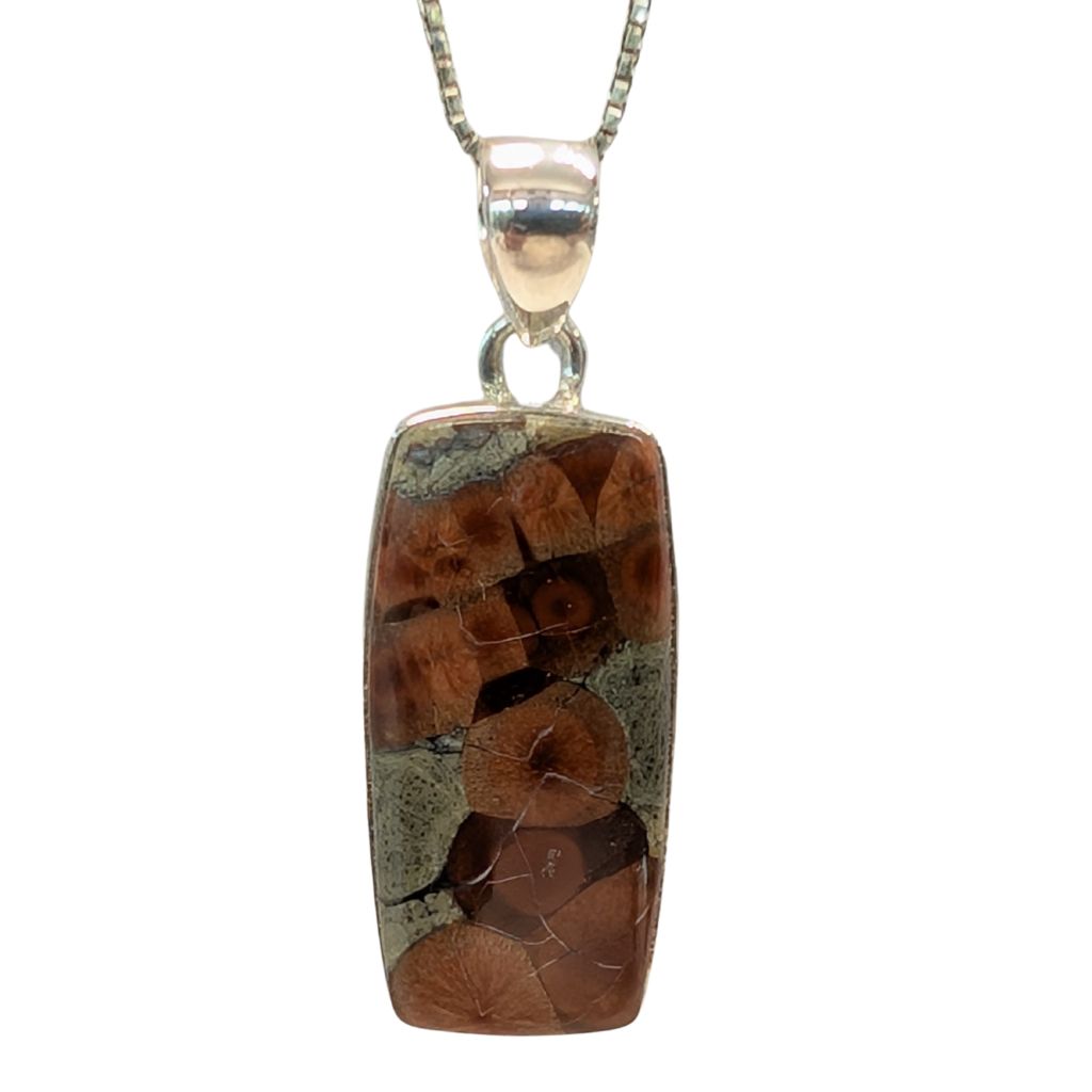 Pendente in ossidiana peanut PEOPE06 2 Pendente in ossidiana peanut PEOPE06 - immagine 2