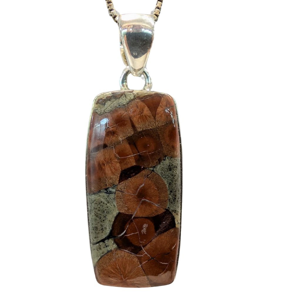Pendente in ossidiana peanut PEOPE06 3 Pendente in ossidiana peanut PEOPE06 - immagine 3