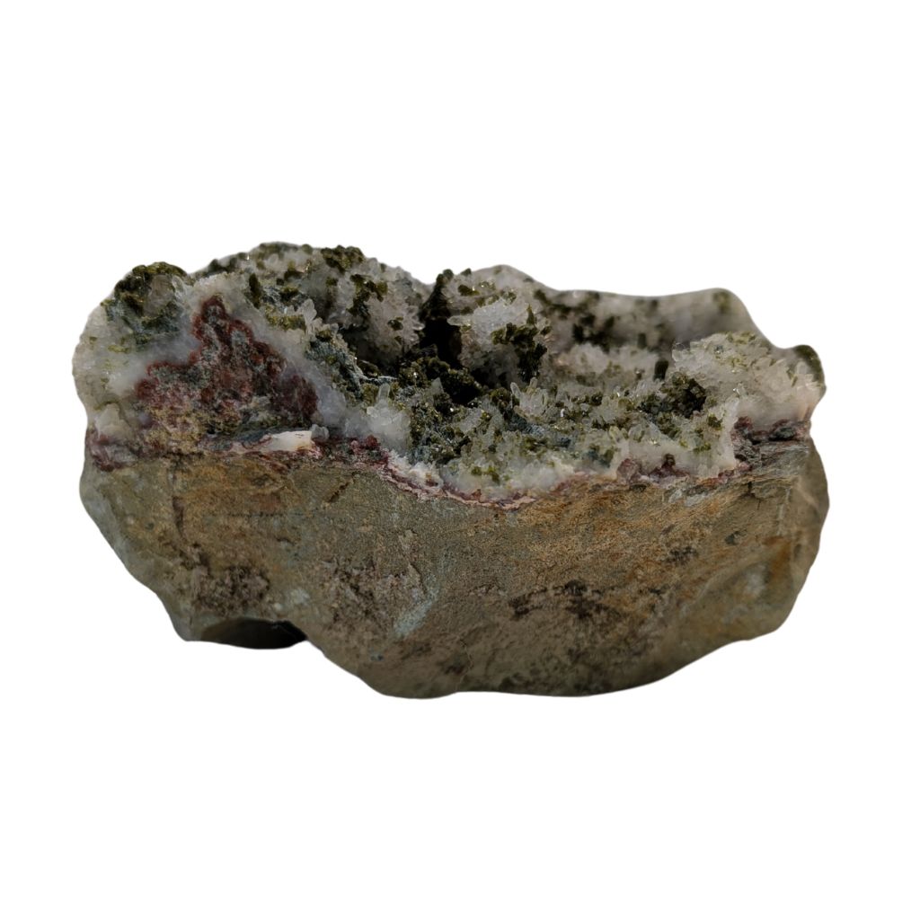 Bellissimo pezzo di calcite epidoto 5 Bellissimo pezzo di calcite epidoto - immagine 5