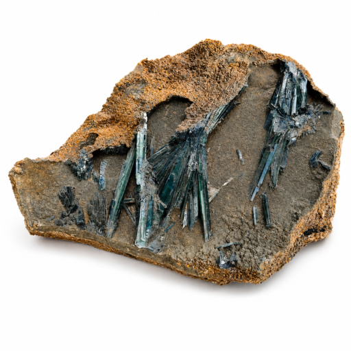 Stupendo grande pezzo di vivianite