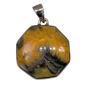 Pendente in diaspro bombo free form