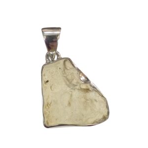 Pendente in libyan glass free form