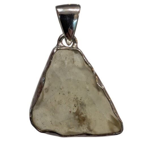 Pendente in libyan glass free form     LIGLP04