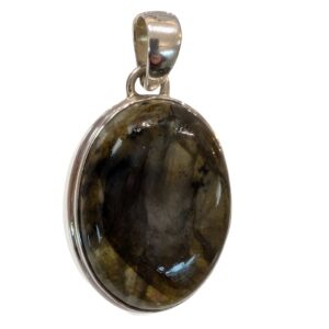 Pendente in labradorite viola