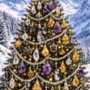 Natale di cristalli e di luce