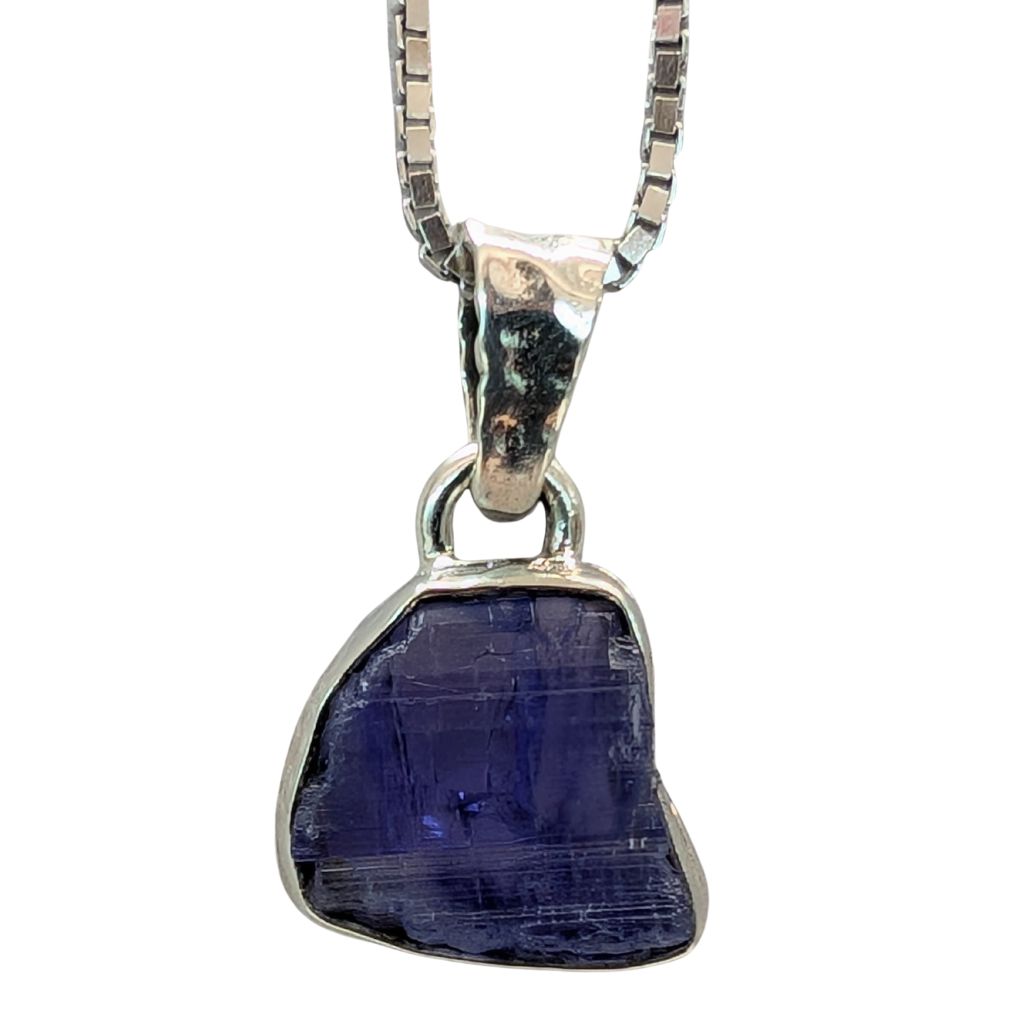 Pendente in tanzanite TANP08 2 Pendente in tanzanite free form