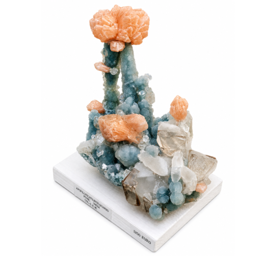 Apofillite, Stilbite e Quarzo