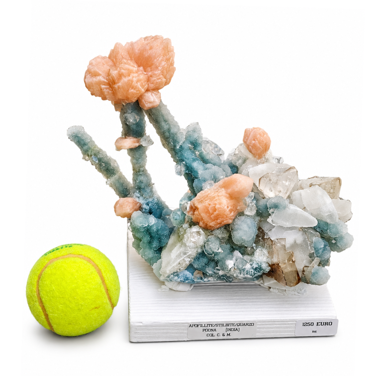 Apofillite, Stilbite e Quarzo 2 Apofillite, Stilbite e Quarzo - immagine 2