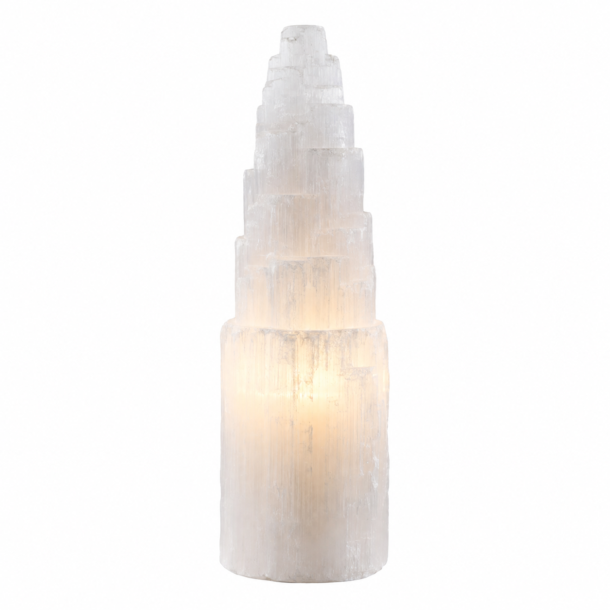 Lampada Selenite 1 Lampada Selenite