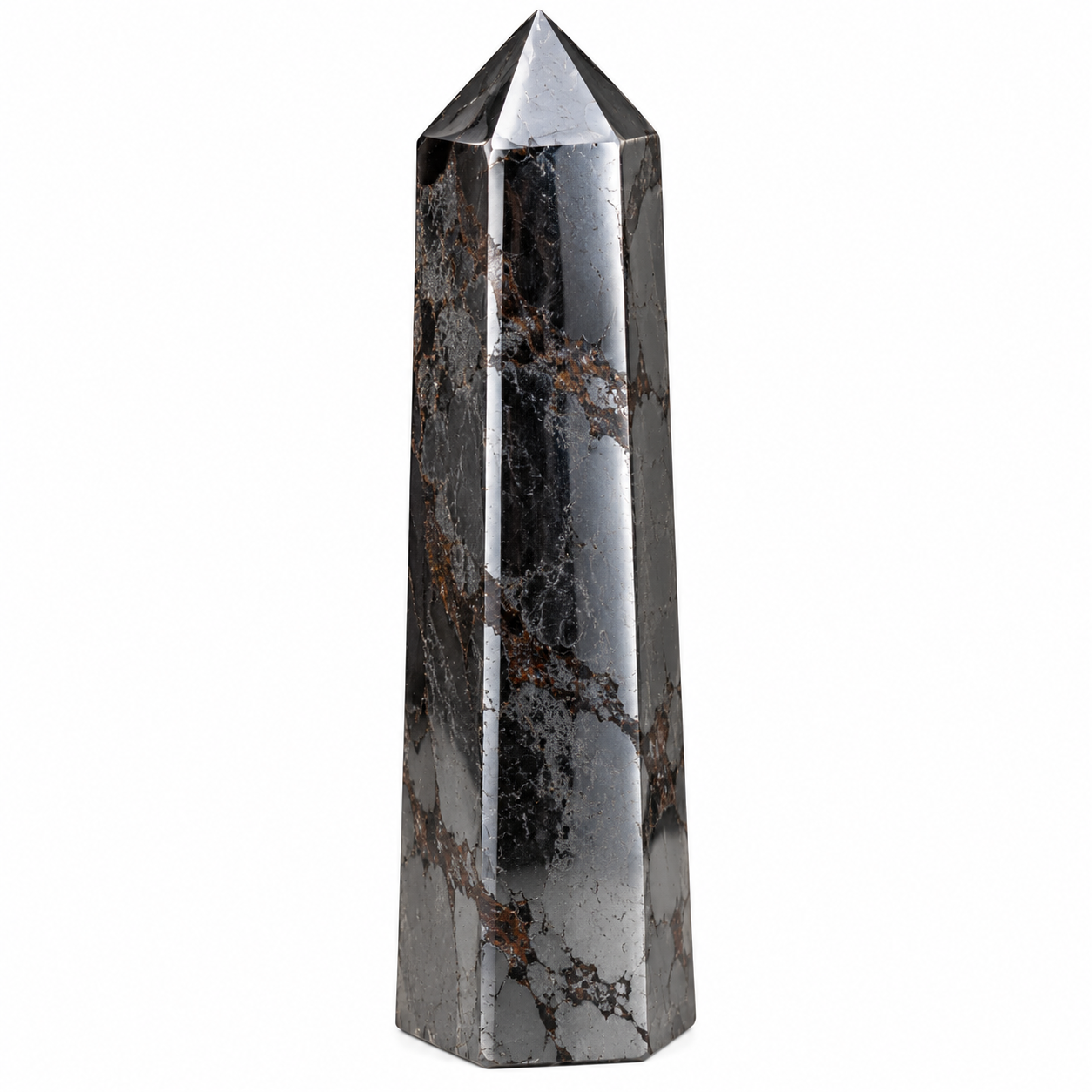 Obelisco in Ematite 1 Obelisco in Ematite