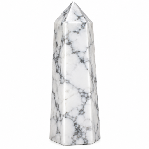 Obelisco in Howlite