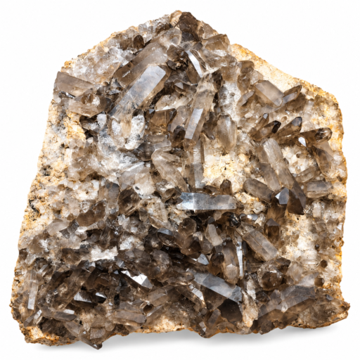 Placca di Quarzo Fumé del Monte Bianco
