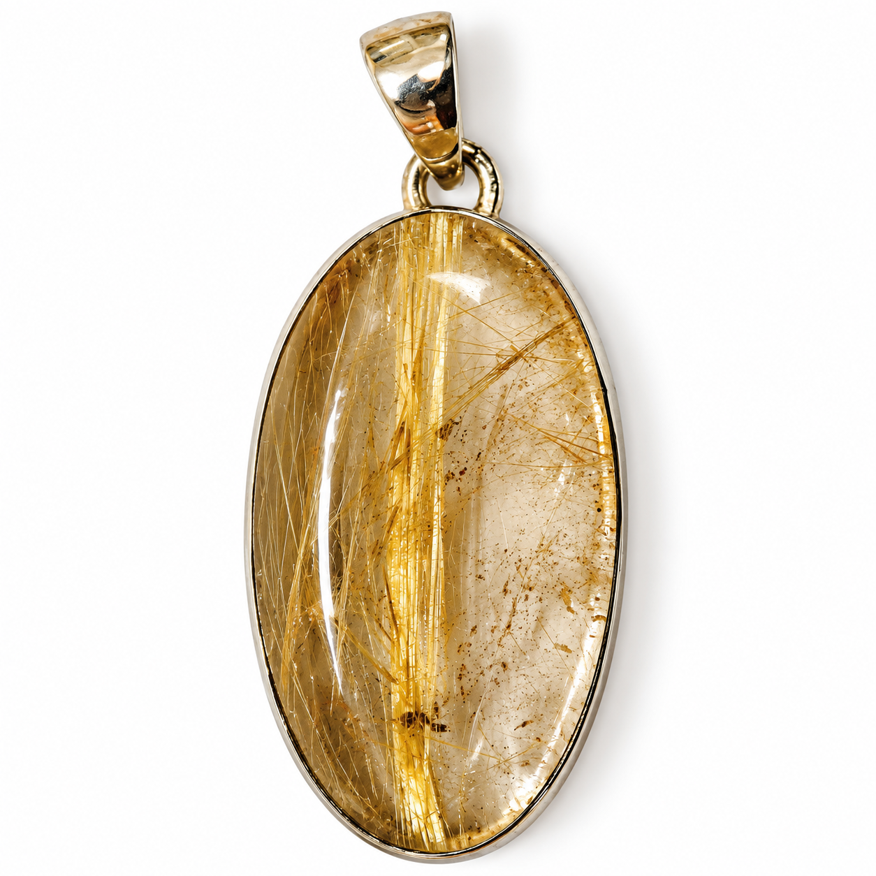 Pendente In Rutile Oro 1 Pendente In Rutile Oro