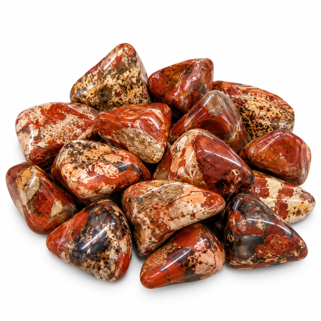 Diaspro Rosso Burattato Naturale 1 Diaspro Rosso Burattato Naturale