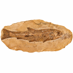Racolepis Pesce Fossile dal Brasile Grande