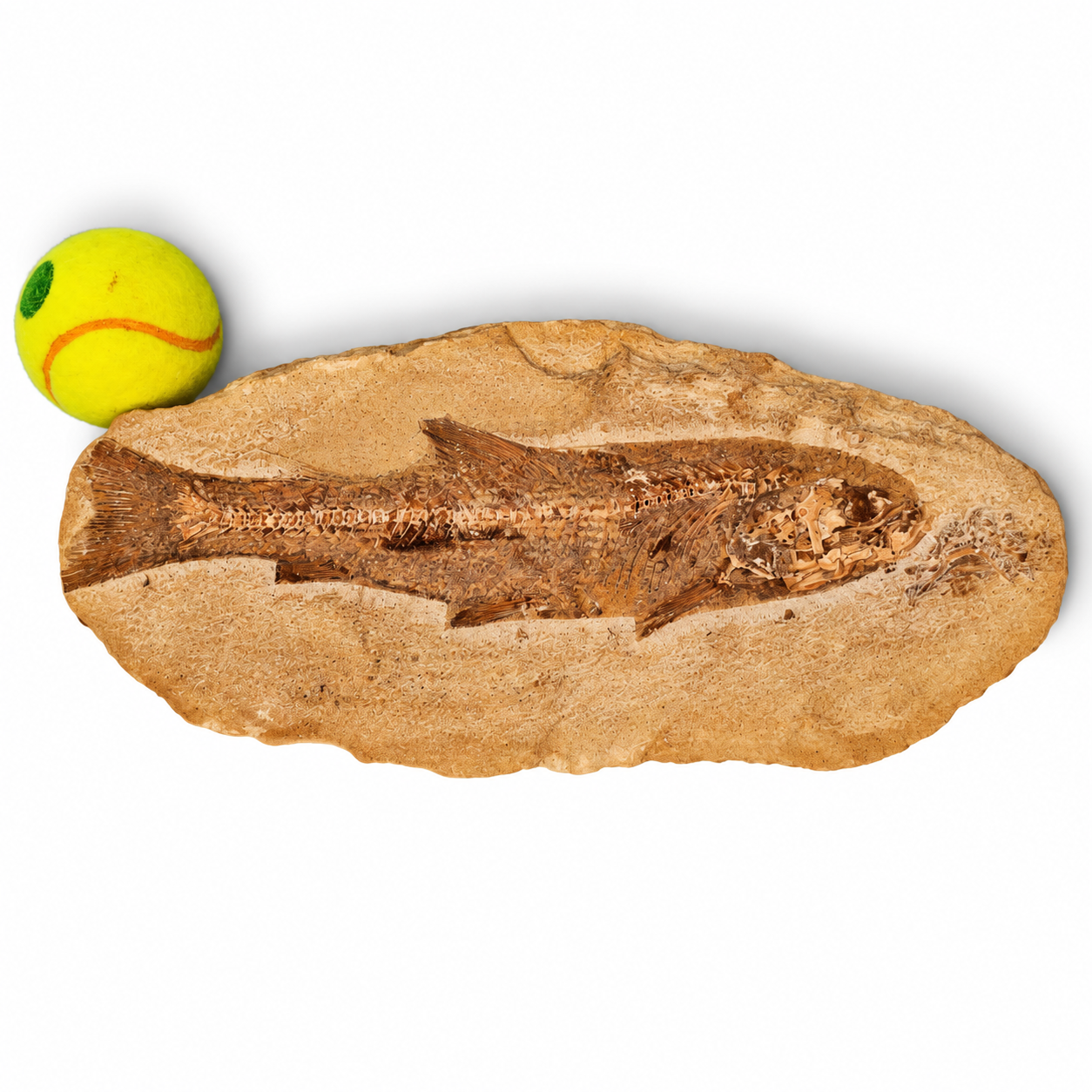 Racolepis Pesce Fossile dal Brasile Grande 2 Racolepis Pesce Fossile dal Brasile Grande - immagine 2